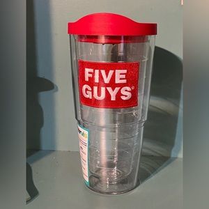 Five guys Collectible Tervis 24oz tumbler